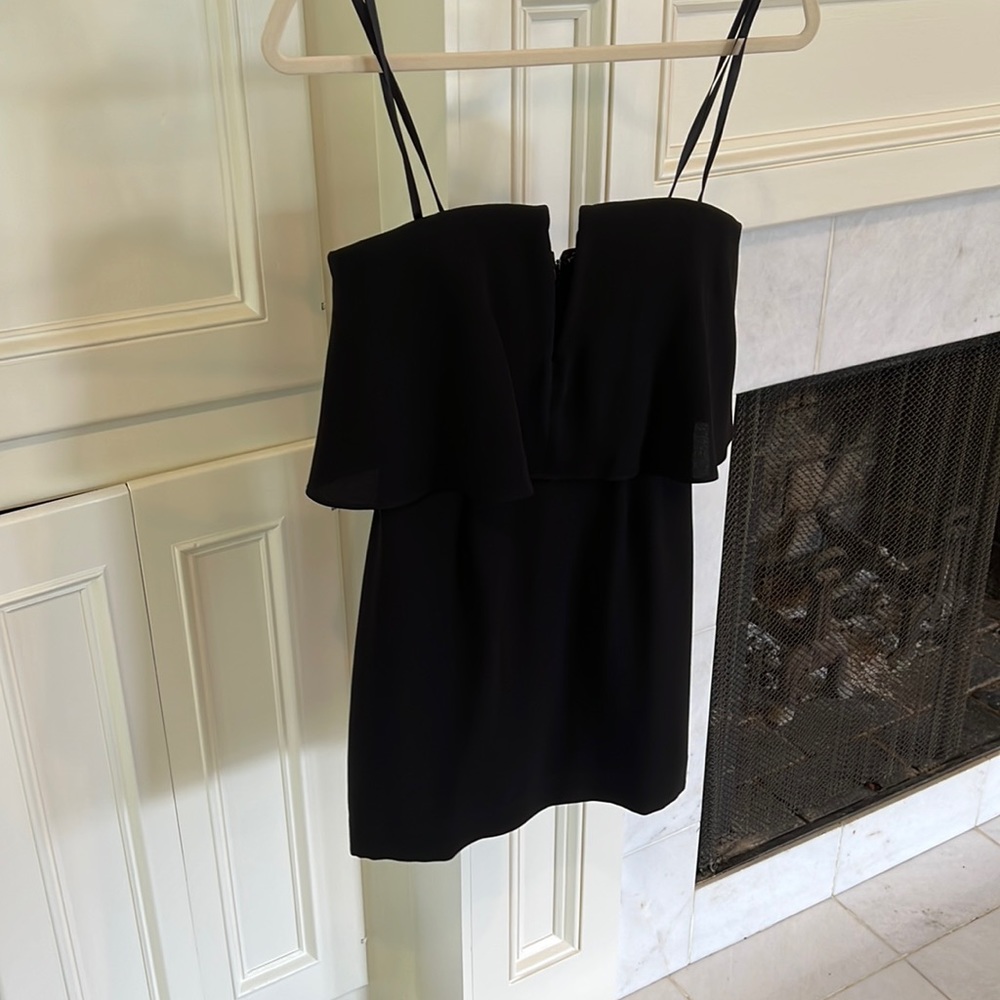 Size 0 black mini cocktail dress